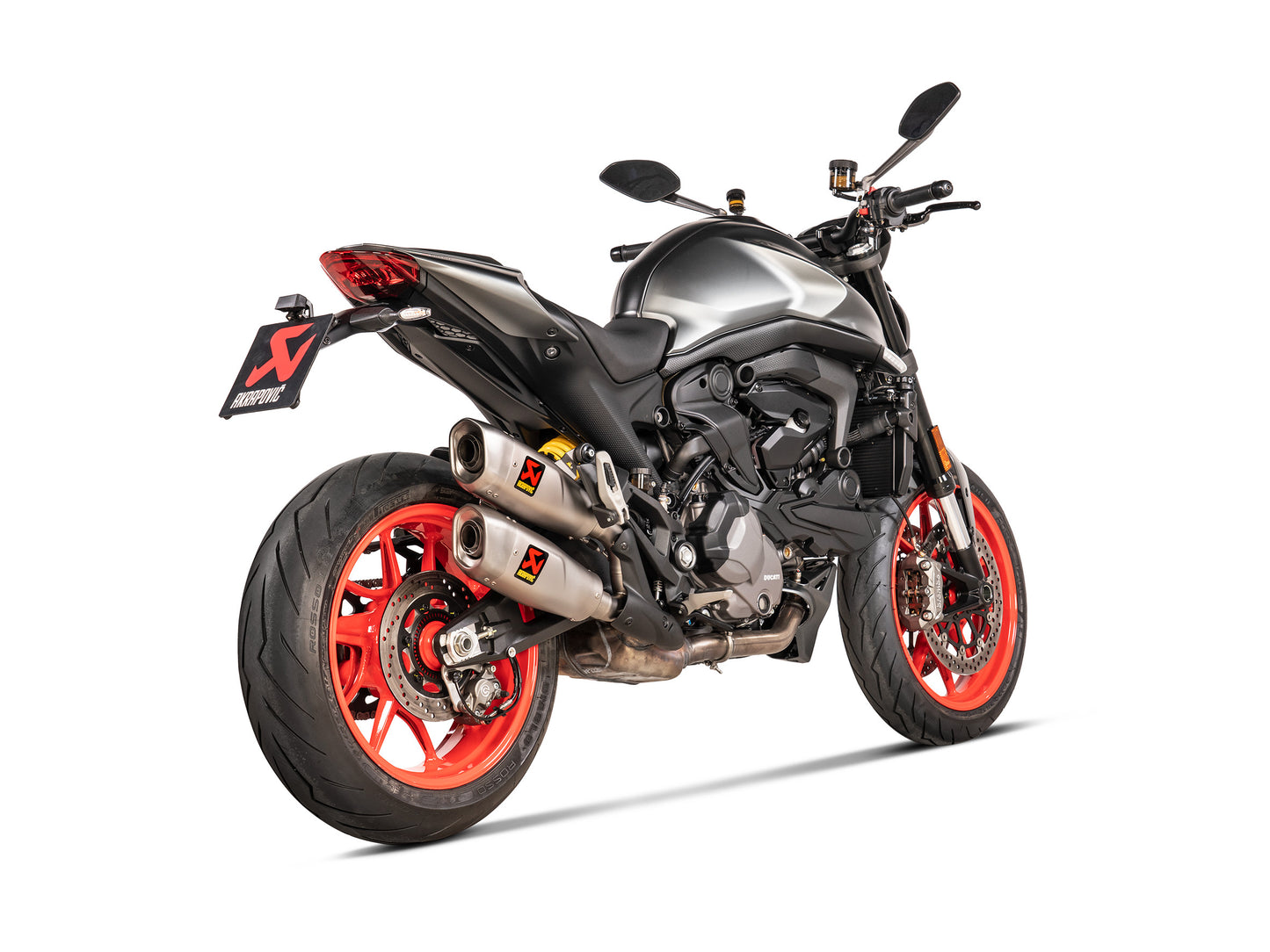 AKRAPOVIC SLIP-ON. TUV EURO 5 APPROVED DUCATI MOSNTER 937 2021-23