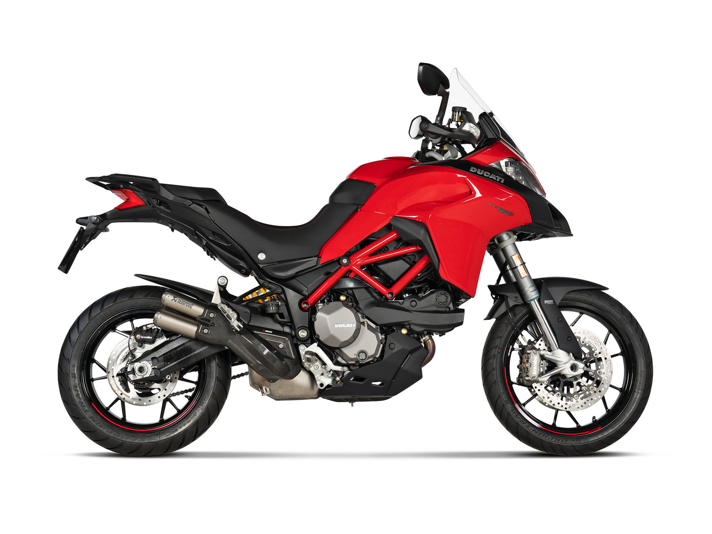AKRAPOVIC SLIP-ON. APPROVED DUCATI MULTISTRADA 950 V2 / MULTISTRADA950 2021-23