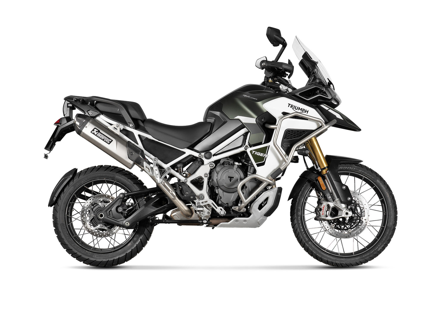 AKRAPOVIC SLIP-ON. HOMOLOGADO TRIUMPH TIGER 1200 2024