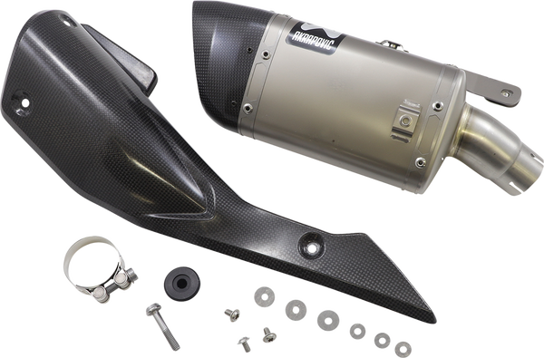 AKRAPOVIC SLIP-ON APPROVED TUV EURO 4 SUZUKI GSX S1000 2015-20 / GSX S1000 2019-20