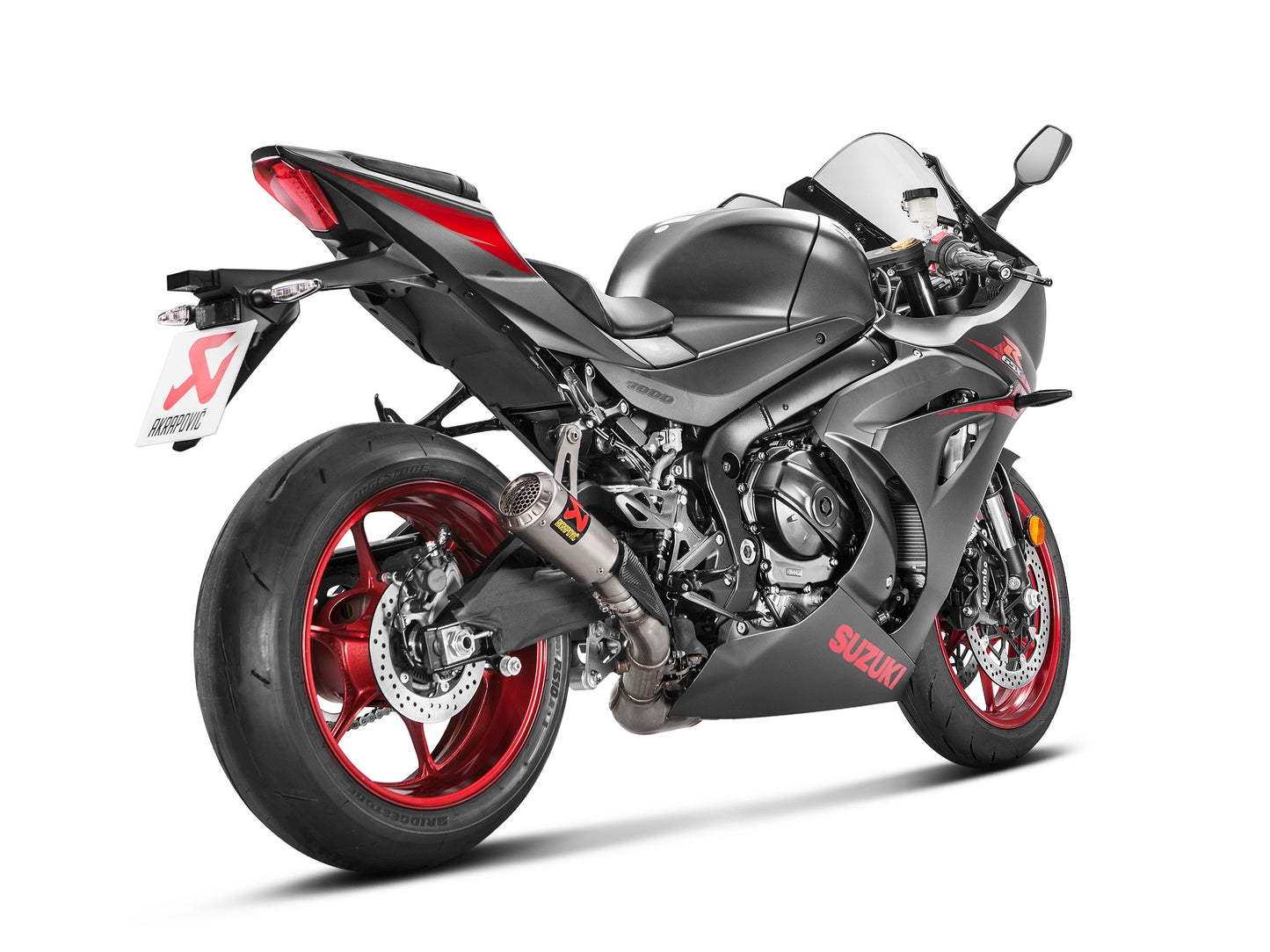 AKRAPOVIC SLIP-ON NO HOMOLOGADO SUZUKI GSX R 1000 2017-24