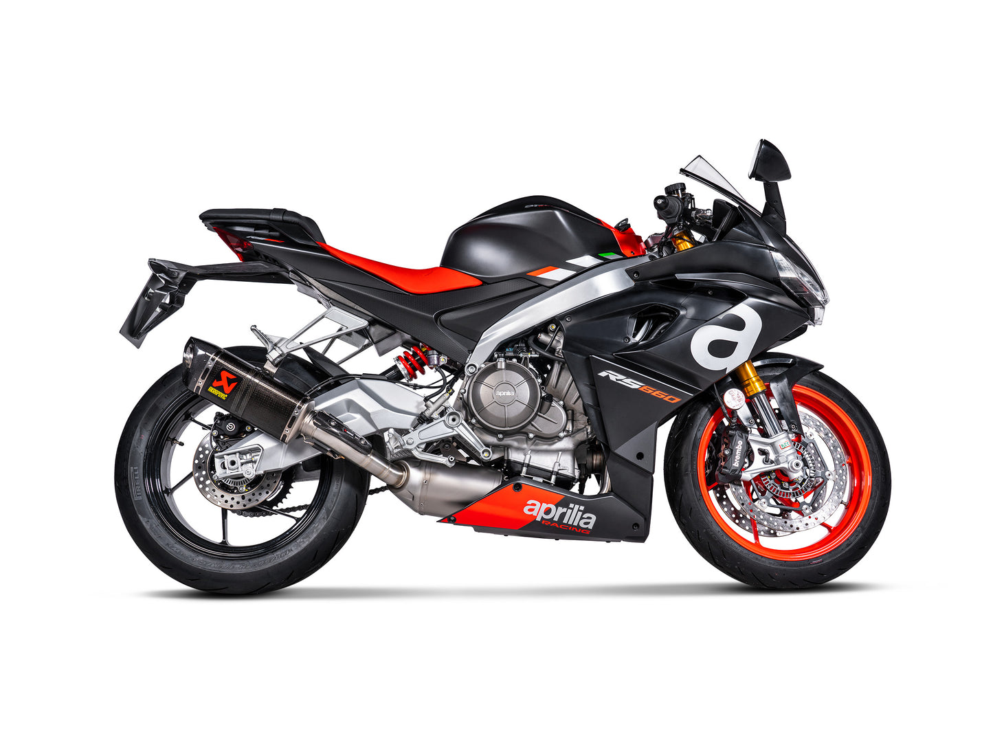 AKRAPOVIC COMPLETE RACING LINE EXHAUST SYSTEM APPROVED APRILIA RS 660 2020-23 / TUONO 660 2021-23