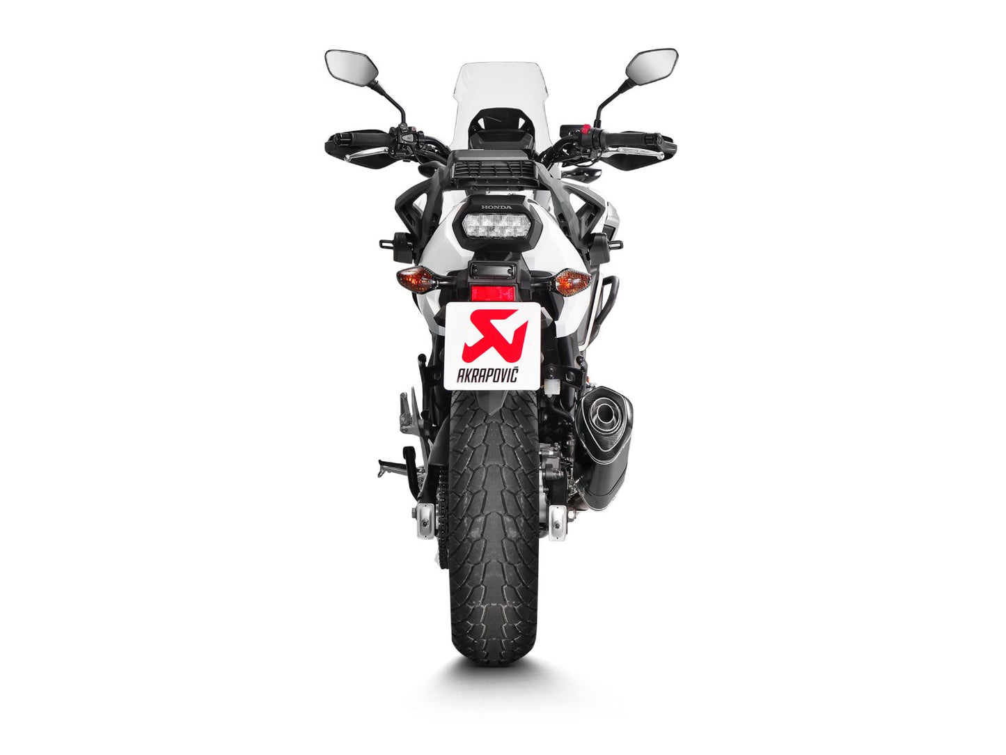 AKRAPOVIC SLIP-ON. HOMOLOGADO TUV EURO 4 HONDA NC 700 S / X / D INTEGRA 2012-20 Y NC 750 S / X / INTEGRA 2012-20