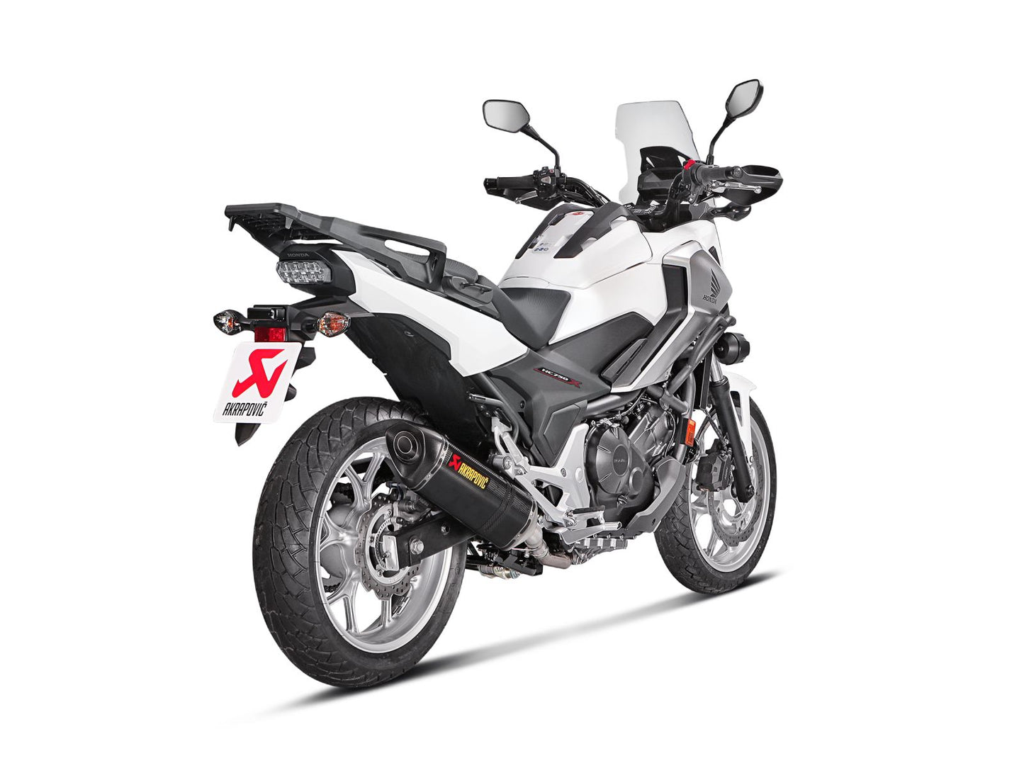 AKRAPOVIC SLIP-ON. HOMOLOGADO TUV EURO 4 HONDA NC 700 S / X / D INTEGRA 2012-20 Y NC 750 S / X / INTEGRA 2012-20