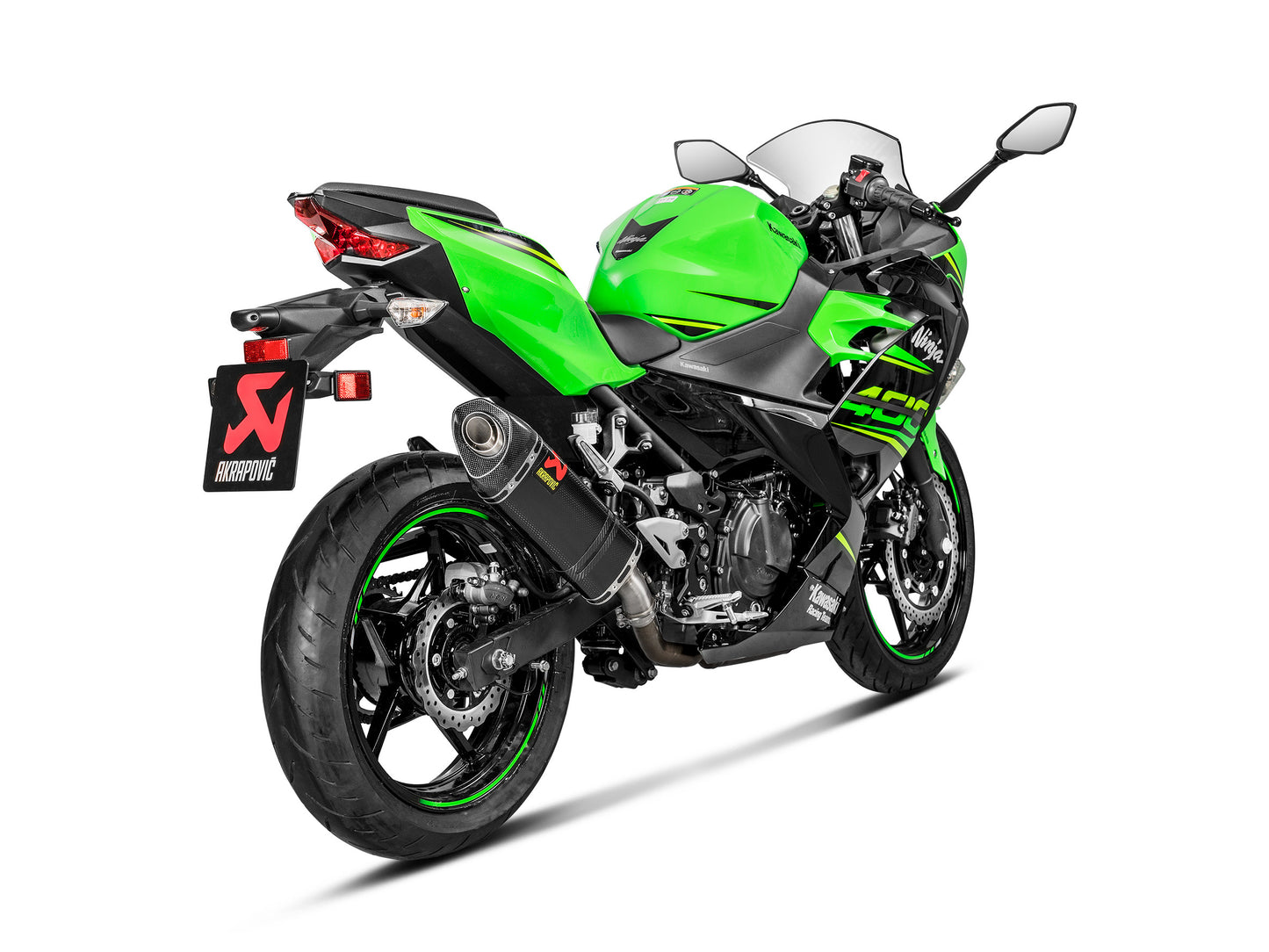 AKRAPOVIC SLIP-ON NO HOMOLOGADO KAWASAKI Z 400 2019-25 / NINJA 400 2018-23
