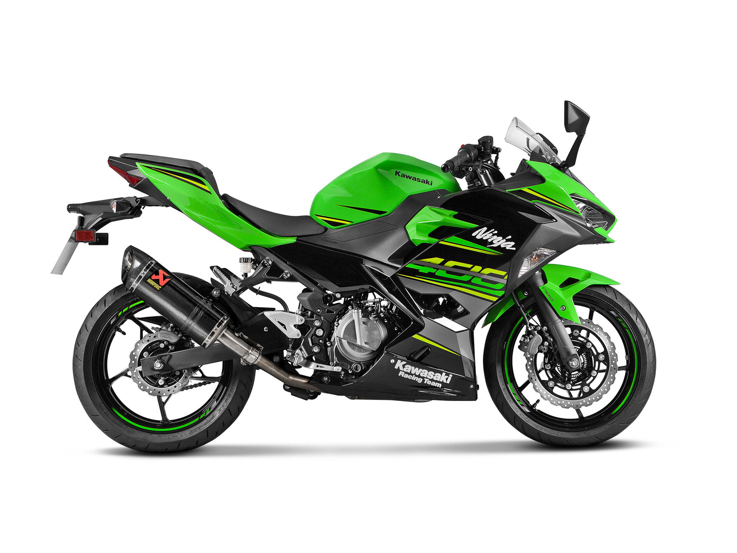 AKRAPOVIC SLIP-ON NO HOMOLOGADO KAWASAKI Z 400 2019-25 / NINJA 400 2018-23