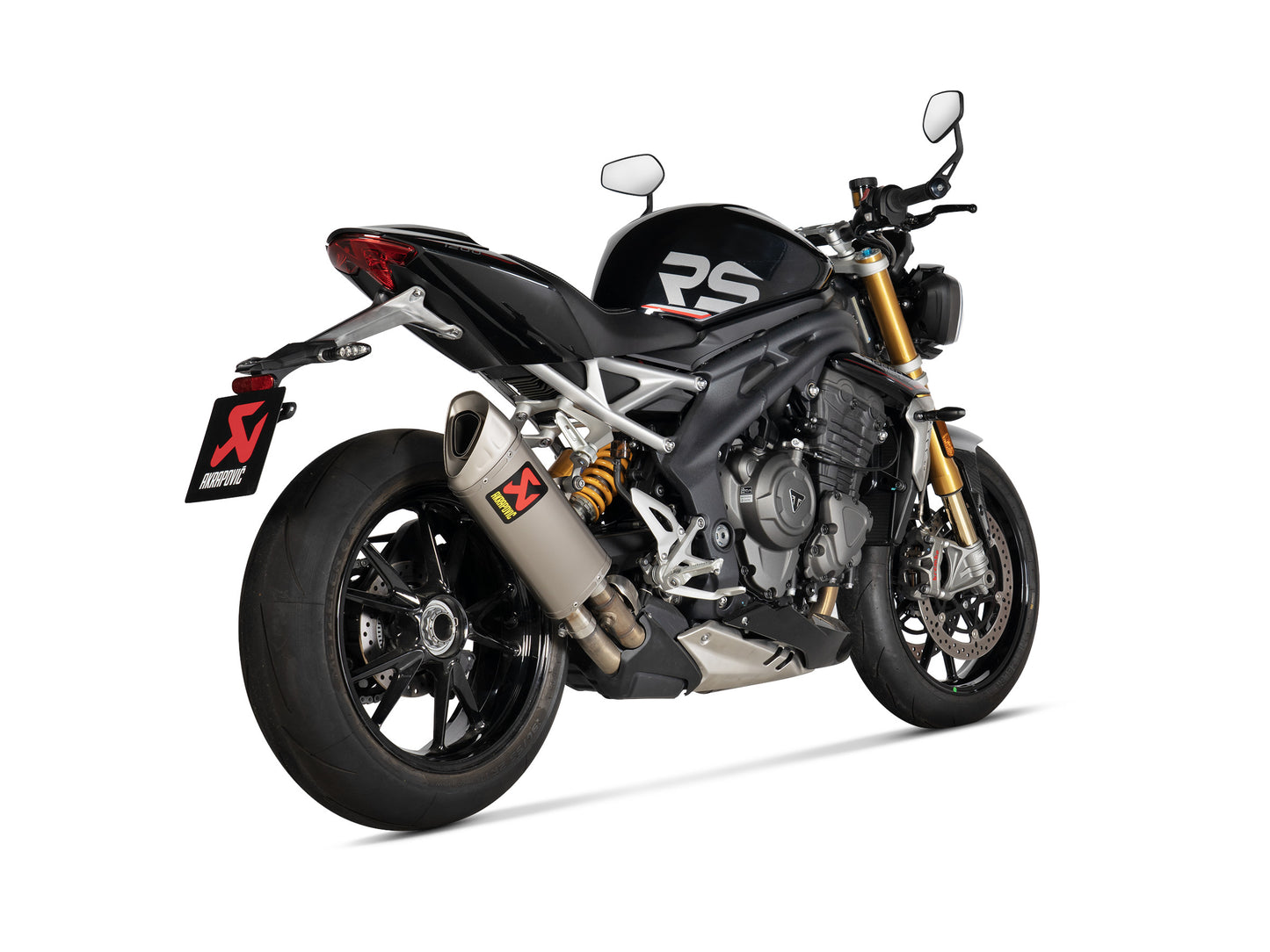 AKRAPOVIC APPROVED SLIP-ON TRIUMPH SPEED TRIPLE RS 2021-24