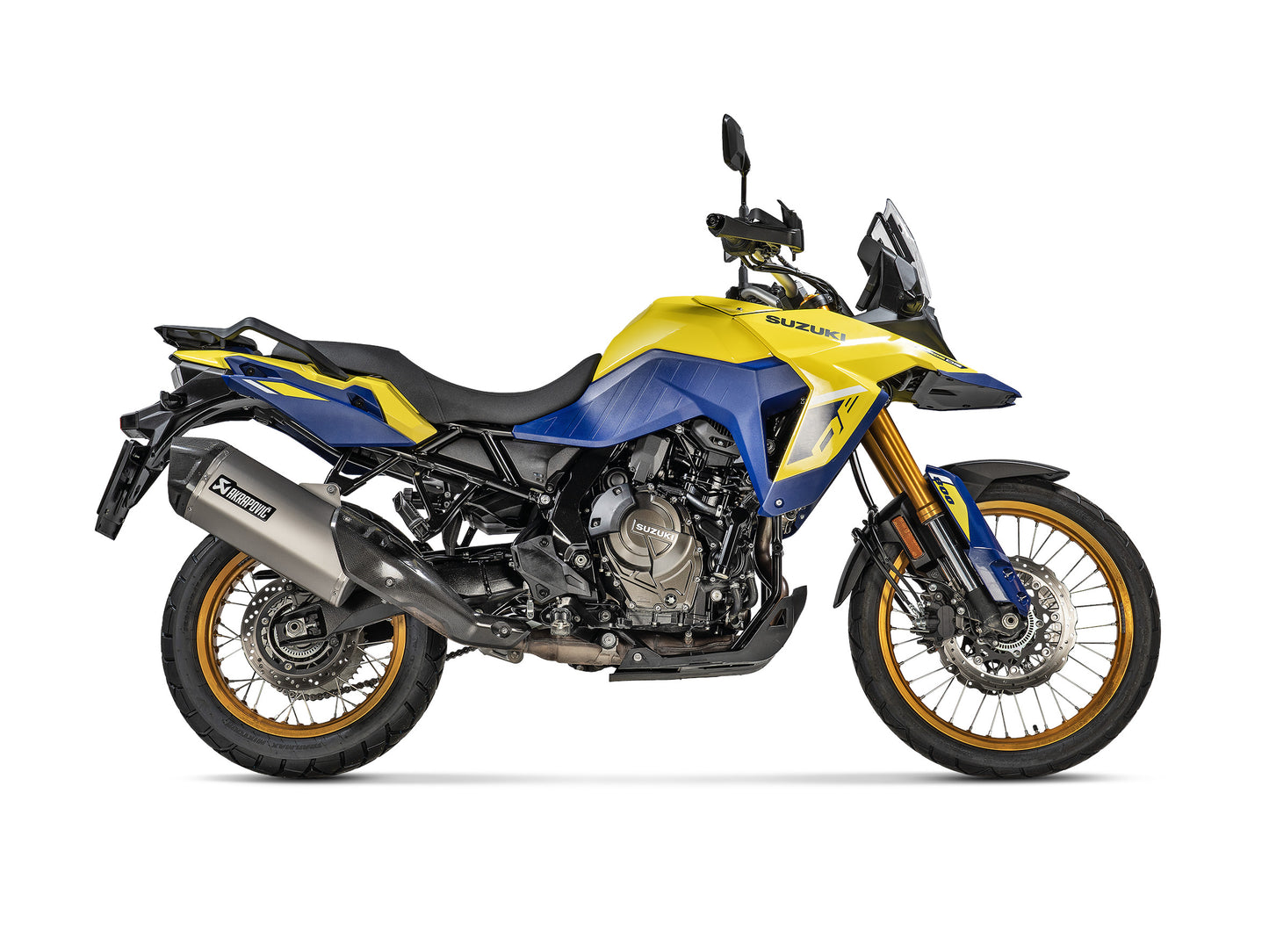 AKRAPOVIC APPROVED SLIP-ON SUZUKI DL 800 V STROM 2023