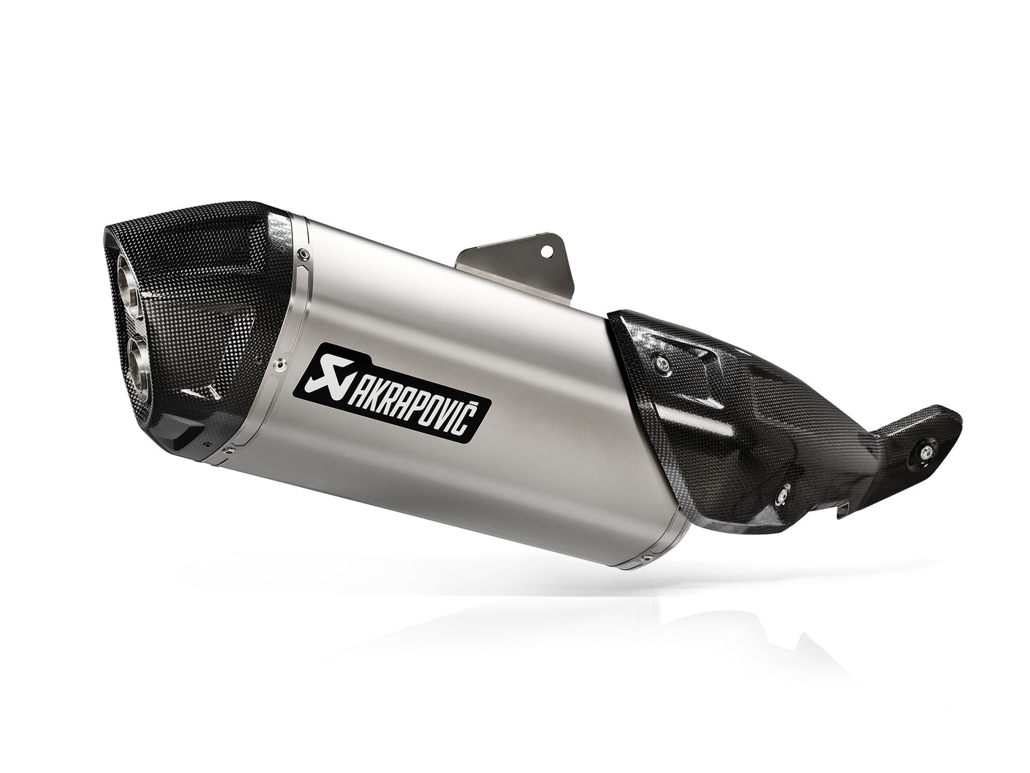 AKRAPOVIC APPROVED SLIP-ON SUZUKI DL 800 V STROM 2023