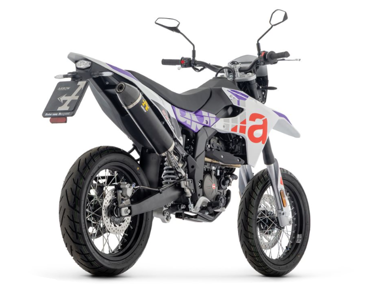 ARROW THUNDER DARK PUNTA CARBONO APRILIA RX/SX 125 2025-26