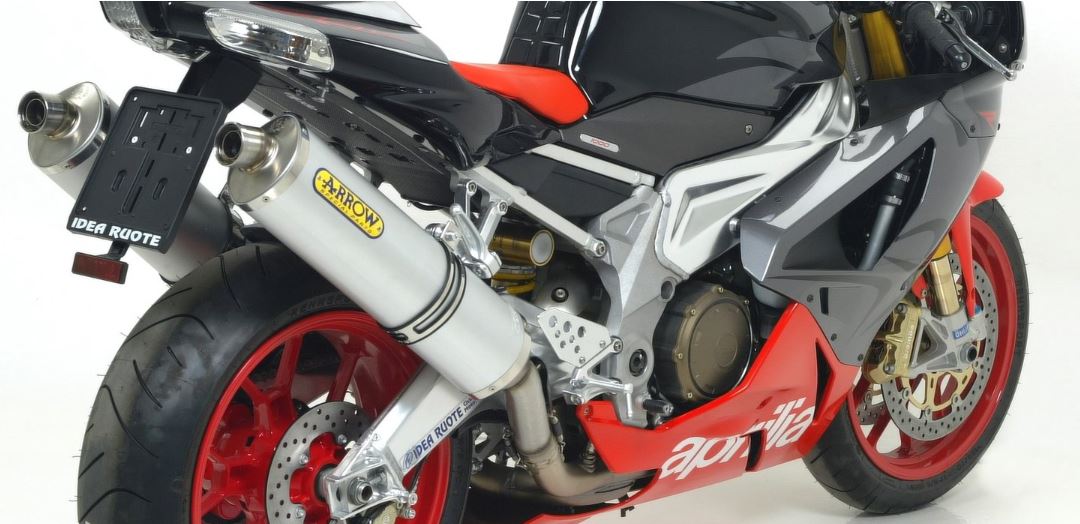 ARROW RACE-TECH HOMOLOGADO DERECHO + IZQUIERO APRILIA RSV 1000 R / R Factory 2004-08