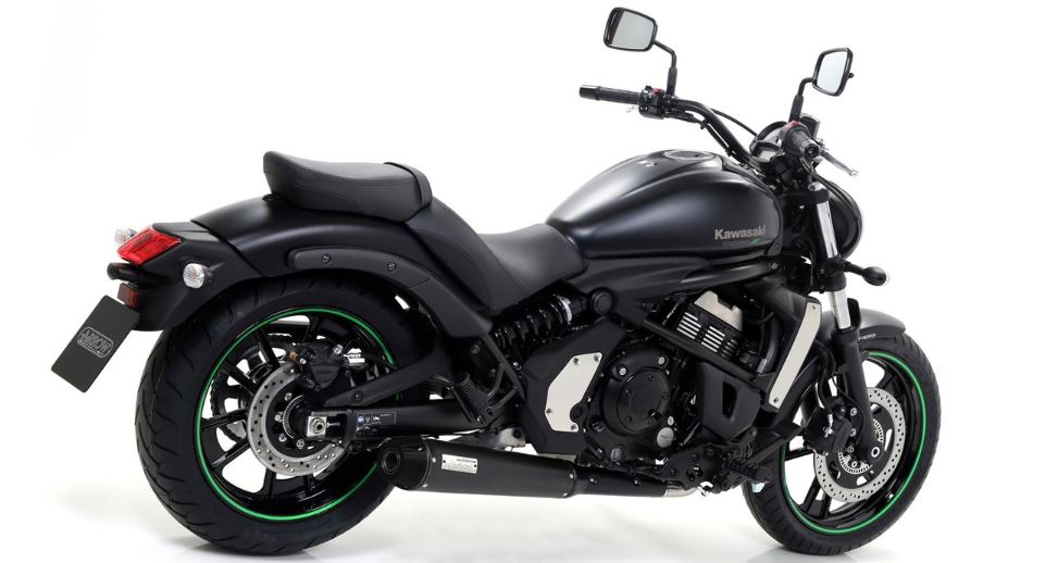 ARROW FULL SYSTEM REBEL DARK KAWASAKI VULCAN S 650 2017-20