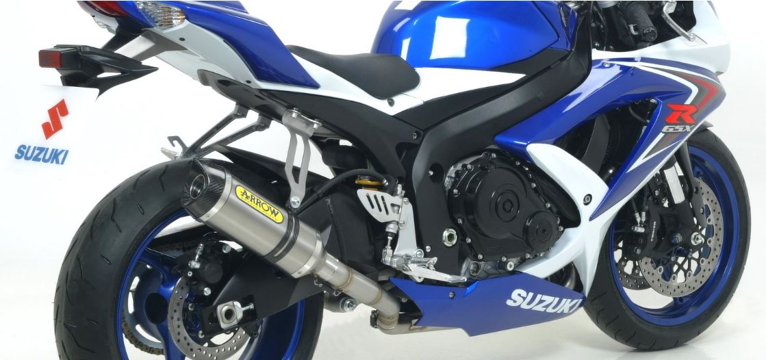ARROW SILENCIADOR THUNDER CON TAPA DE CARBONO SUZUKI GSX-R 600 2008-2010