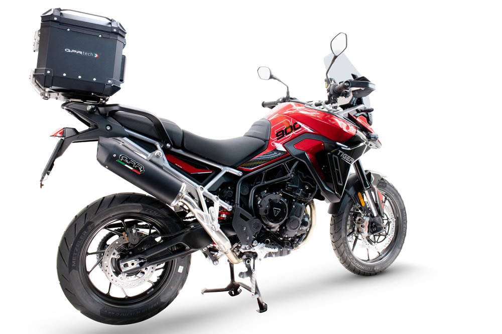 GPR TECH BAÚL ALPI-TECH NEGRO 45L TRIUMPH TIGER 900 GT / PRO / RALLY PRO 2024-25