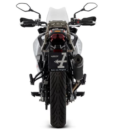 ARROW SILENCIADOR INDY RACE EVO DARK HOMOLOGADO - BENELLI TRK 702 / 702X 2023-24