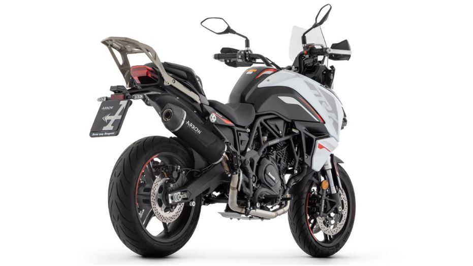 ARROW SILENCIADOR INDY RACE EVO DARK HOMOLOGADO - BENELLI TRK 702 / 702X 2023-24