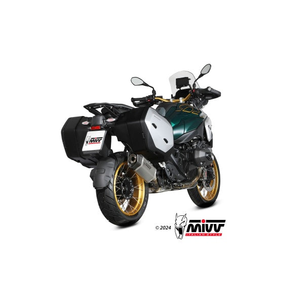 MIVV SLIP-ON SR-1 TITANIUM HOMOLOGADO BMW R 1300 GS 2024