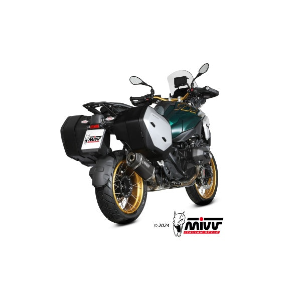 MIVV SLIP-ON SR-1 BLACK TITANIUM HOMOLOGADO BMW R 1300 GS 2024