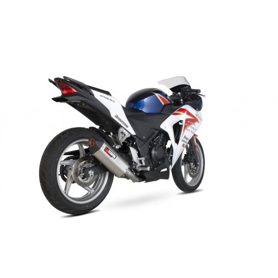 SCORPION SERKET PARALLEL SLIP-ON HONDA CBR 250 R 2011-16