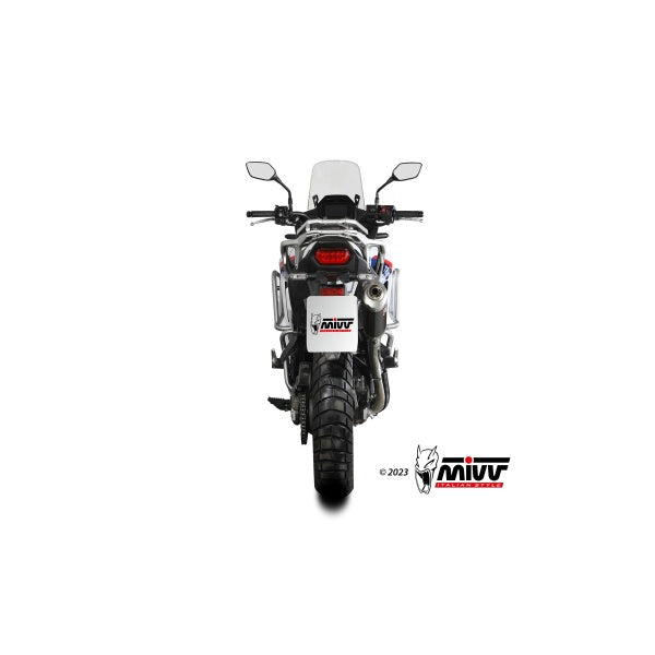 MIVV SLIP-ON DAKAR DARK HONDA XL TRANSALP 750 2023-24