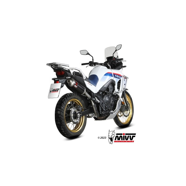 MIVV SLIP-ON DAKAR DARK HONDA XL TRANSALP 750 2023-24