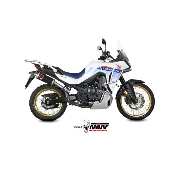 MIVV SLIP-ON DAKAR DARK HONDA XL TRANSALP 750 2023-24