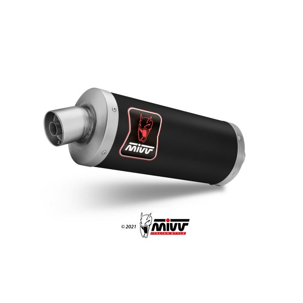 MIVV SLIP-ON DAKAR DARK HONDA XL TRANSALP 750 2023-24