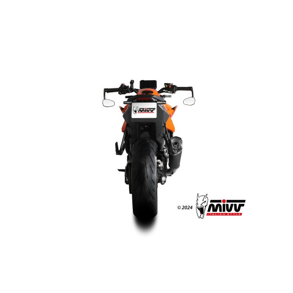 MIVV SLIP-ON DELTA RACE BLACK HOMOLOGADO KTM 990 DUKE 2024