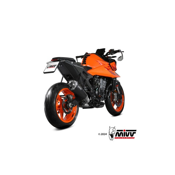 MIVV SLIP-ON DELTA RACE BLACK HOMOLOGADO KTM 990 DUKE 2024