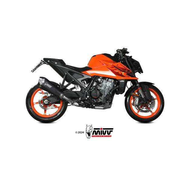 MIVV SLIP-ON DELTA RACE BLACK HOMOLOGADO KTM 990 DUKE 2024
