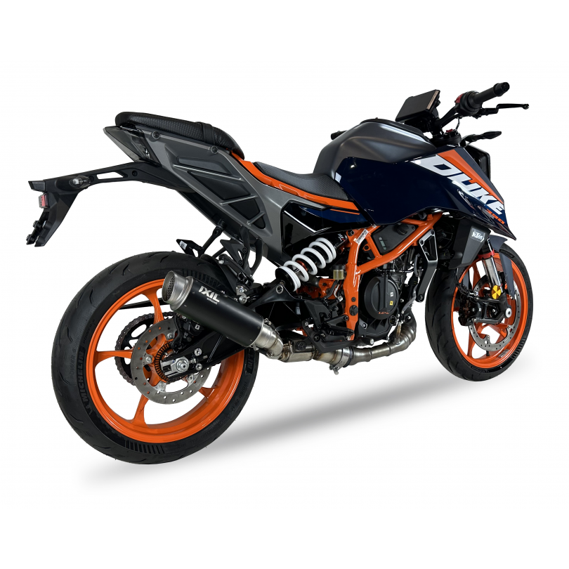 IXIL SLIP ON - SPORT XTREM BLACK - KTM 125 DUKE 2024