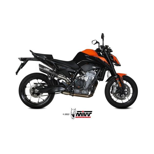 MIVV SLIP-ON X-M5 BLACK HOMOLOGADO KTM DUKE 790 2018-20 / DUKE 790 2023-24 / DUKE 890 2020-24