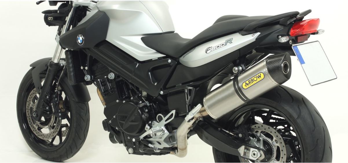 ARROW SILENCIOSO MAXI RACE-TECH APPROVED DE ALUMINIO FONDO EN CARBONO BMW F 800 R 2009-16