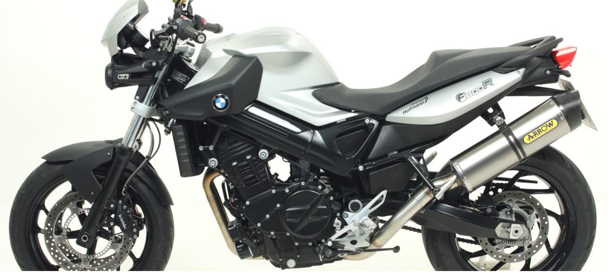 ARROW SILENCIOSO MAXI RACE-TECH APPROVED DE ALUMINIO FONDO EN CARBONO BMW F 800 R 2009-16