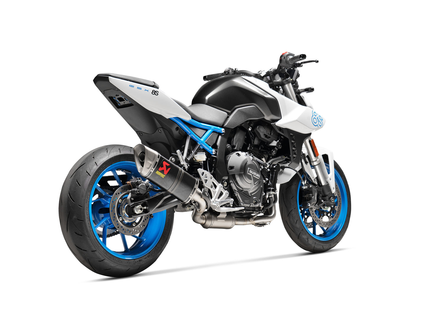 AKRAPOVIC COMPLETE RACING EXHAUST NOT APPROVED SUZUKI GSX-8S 2022-23