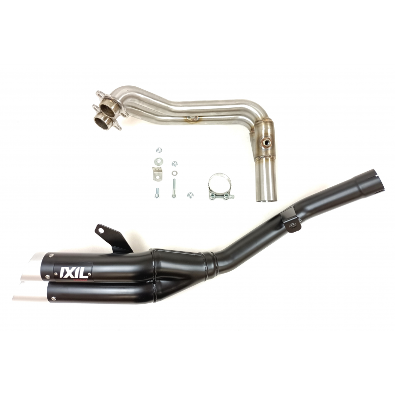 IXIL FULL SYSTEM - DUAL HYPERLOW BLACK XL - SUZUKI GSX-8S / GSX-8R 2023
