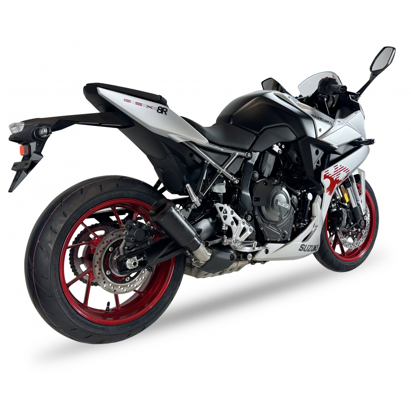 IXIL SLIP ON - RACE XTREM BLACK - SUZUKI GSX-8S 2023