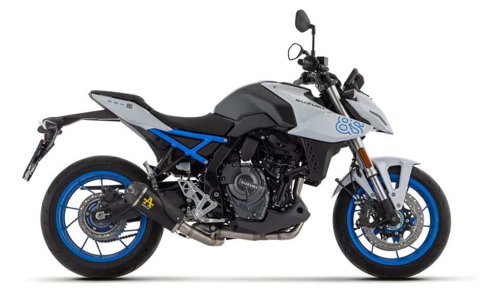 ARROW SISTEMA COMPLETO WORKS NICHROM DARK FONDO EN CARBONO SUZUKI GSX-8S 2023-24