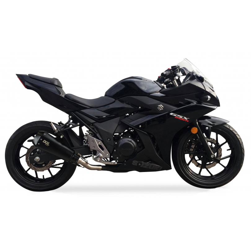 IXIL SLIP ON - RACE XTREM BLACK - SUZUKI GSX-R 250 2017-20