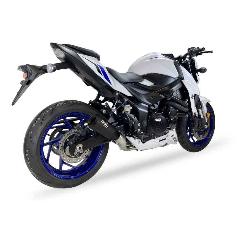 IXIL SLIP ON - RACE XTREM BLACK - SUZUKI GSX-S 750 2017-20