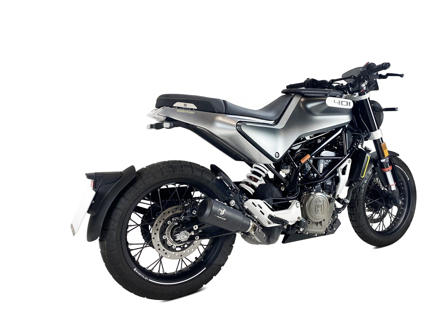 IX RACE ESCAPE HOMOLOGADO MK2 NEGRO HUSQVARNA SVARTPILEN / VITPILEN 125 Y 401 2021-23