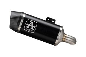 ARROW SILENCIOSO INDY-RACE EN ALUMINIO "DARK" FONDO EN CARBONO BMW F 900R / F 900 XR 2020-24