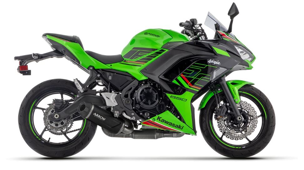 ARROW FULL SYSTEM INDY RACE EVO DARK HOMOLOGADO KAWASAKI NINJA 650 2024