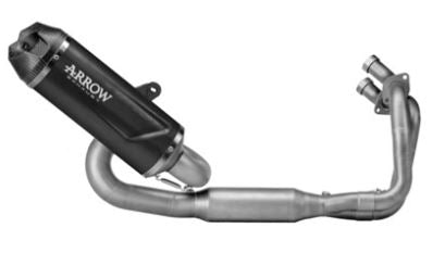 ARROW FULL SYSTEM INDY RACE EVO DARK HOMOLOGADO KAWASAKI NINJA 650 2024