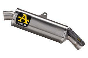 ARROW SILENT INDY RACE IN TITANIUM STEEL BASE APRILIA TUAREG 660 2022-23