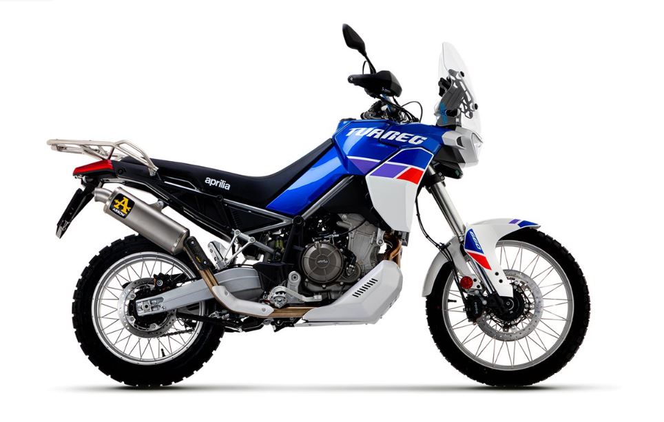 ARROW SILENT INDY RACE IN TITANIUM STEEL BASE APRILIA TUAREG 660 2022-23