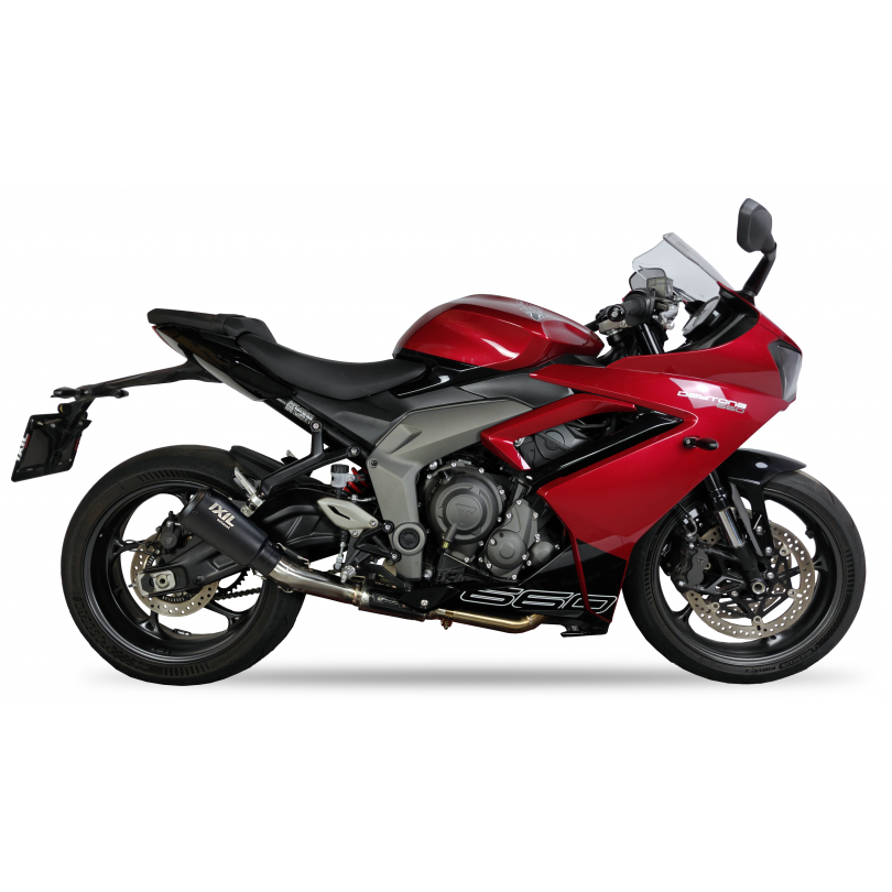 IXIL FULL SYSTEM RACE XTREM BLACK TRIUMPH DAYTONA 660 2024-26