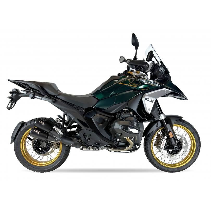 IXIL DUAL SLIP ON (UPPER & LOWER) - RACE XTREM BLACK - BMW R 1300 GS 23-24