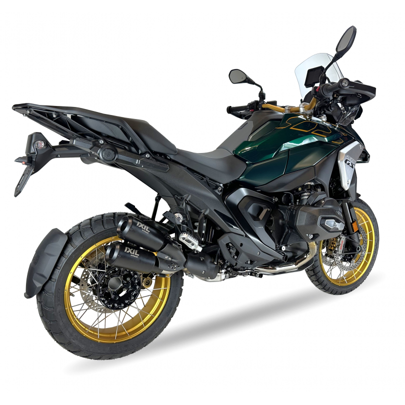 IXIL DUAL SLIP ON (UPPER & LOWER) - RACE XTREM BLACK - BMW R 1300 GS 23-24