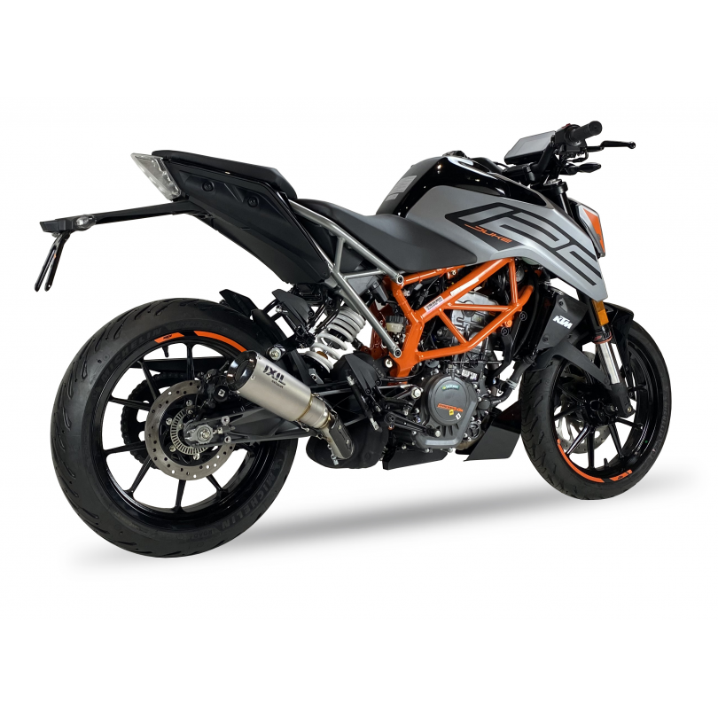 IXIL SLIP ON RACE XTREM CARBON KTM DUKE 390 2021-23 / DUKE 125 2021-23 / RC 390 2021-24 / RC 125 2021-24 / HUSQVARNA SVARTPILEN 125 2021-23 / SVARTPILEN 401 2020-23